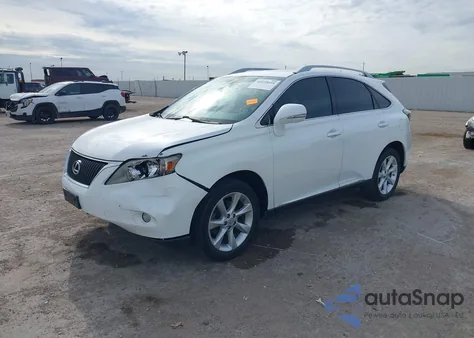 2011 Lexus Rx 350 из США, поврежденный, VIN 2T2ZK1BA9BC046637